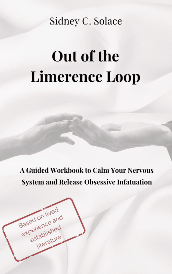The limerence loop: why your brain can't stop hoping The book cover. Breaking Free from Limerence by Sidney C. Solace