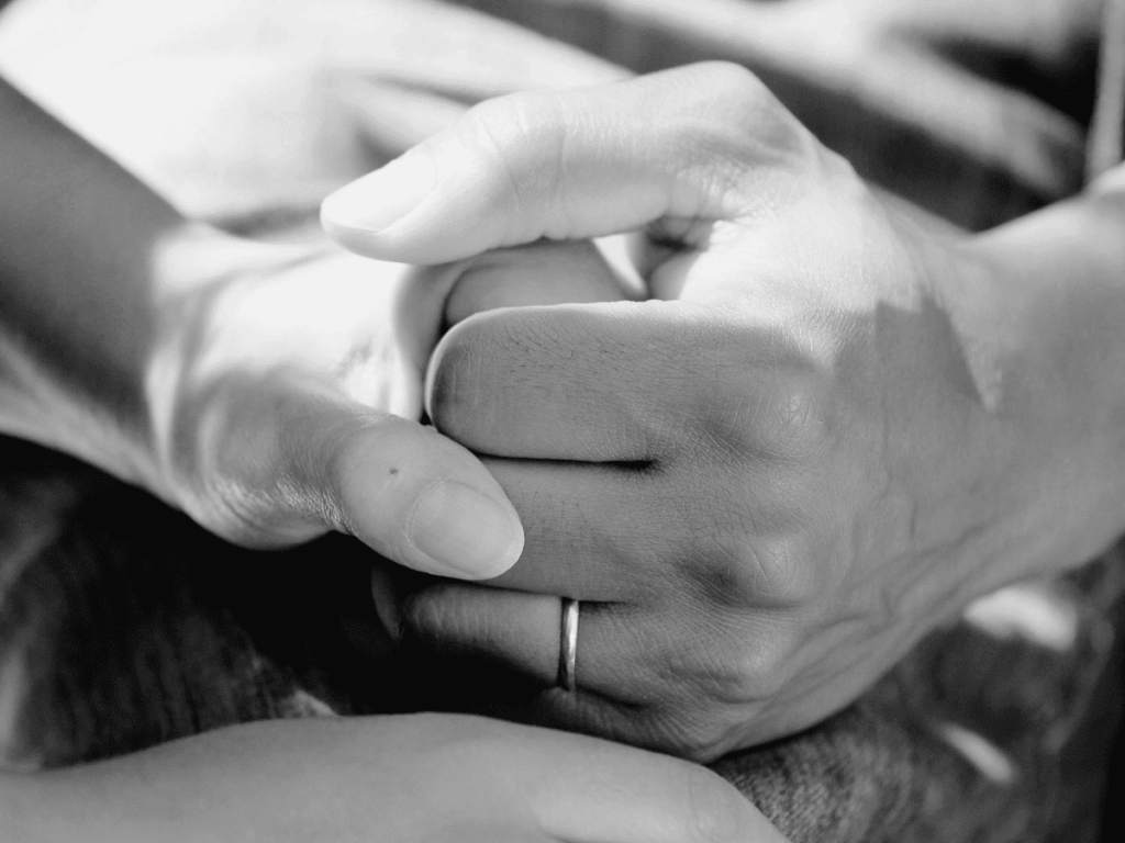 Hands holding each other. Help with Limerence